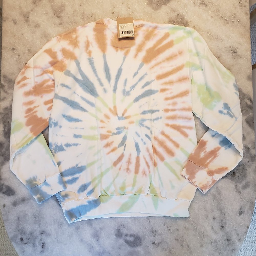 For Better Days Tie Dye Sweatshirt
